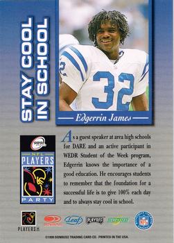 2000 NFLPA Super Bowl Player's Party #NNO Edgerrin James Back