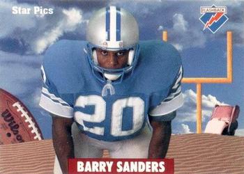 1991 Star Pics #2 Barry Sanders Front