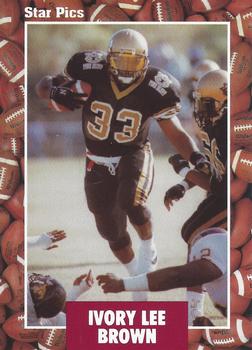 1991 Star Pics #8 Ivory Lee Brown Front