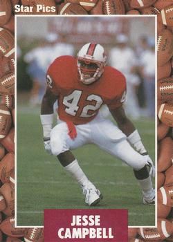 1991 Star Pics #85 Jesse Campbell Front