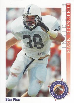 1992 Star Pics #58 Mark D'Onofrio Front