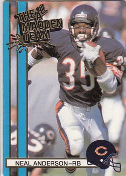 1990 Action Packed All-Madden #16 Neal Anderson Front