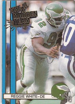 1990 Action Packed All-Madden #19 Reggie White Front