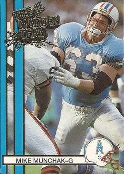 1990 Action Packed All-Madden #35 Mike Munchak Front