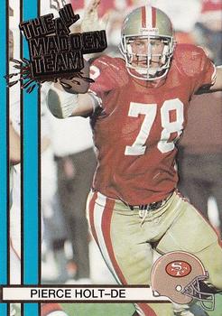 1990 Action Packed All-Madden #39 Pierce Holt Front
