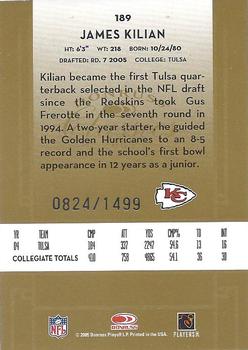 2005 Donruss Classics #189 James Kilian Back