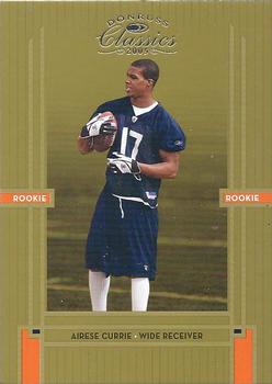 2005 Donruss Classics #190 Airese Currie Front