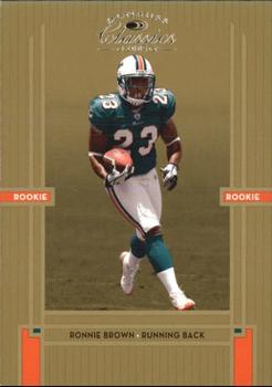 2005 Donruss Classics #202 Ronnie Brown Front