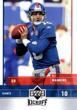 2005 Upper Deck Kickoff #58 Eli Manning Front