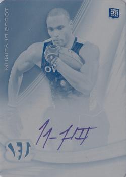 2013 Topps Platinum - Rookie Autographs Printing Plates Cyan #A-TG Tyrone Goard Front