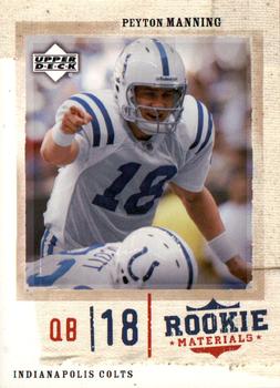 2005 Upper Deck Rookie Materials #36 Peyton Manning Front