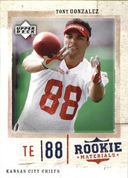 2005 Upper Deck Rookie Materials #43 Tony Gonzalez Front