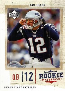 2005 Upper Deck Rookie Materials #51 Tom Brady Front