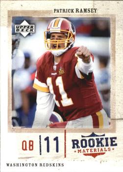 2005 Upper Deck Rookie Materials #89 Patrick Ramsey Front