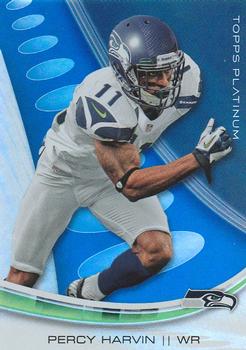 2013 Topps Platinum - Sapphire #25 Percy Harvin Front