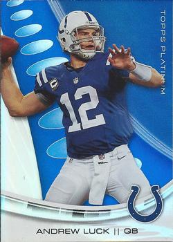 2013 Topps Platinum - Sapphire #95 Andrew Luck Front