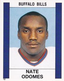 1988 Panini Stickers #12 Nate Odomes Front