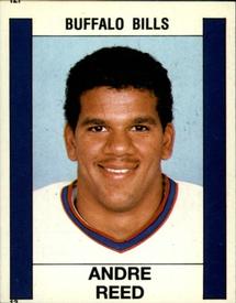 1988 Panini Stickers #13 Andre Reed Front