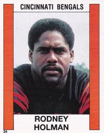 1988 Panini Stickers #24 Rodney Holman Front