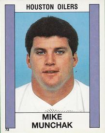 1988 Panini Stickers #73 Mike Munchak Front