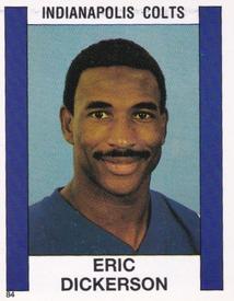1988 Panini Stickers #84 Eric Dickerson Front