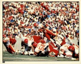 1988 Panini Stickers #93 Kansas City Chiefs Action Front