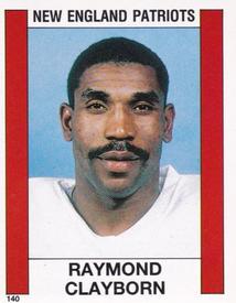 1988 Panini Stickers #140 Raymond Clayborn Front