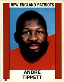1988 Panini Stickers #149 Andre Tippett Front