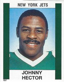 1988 Panini Stickers #157 Johnny Hector Front