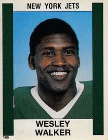 1988 Panini Stickers #165 Wesley Walker Front