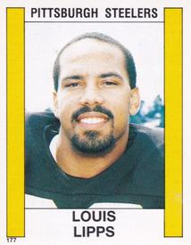 1988 Panini Stickers #177 Louis Lipps Front