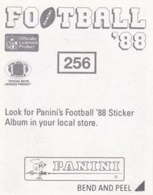 1988 Panini Stickers #256 Jim McMahon Back