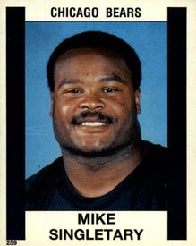 1988 Panini Stickers #259 Mike Singletary Front