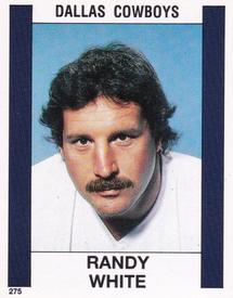 1988 Panini Stickers #275 Randy White Front