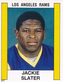 1988 Panini Stickers #317 Jackie Slater Front