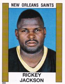 1988 Panini Stickers #344 Rickey Jackson Front