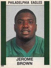1988 Panini Stickers #369 Jerome Brown Front