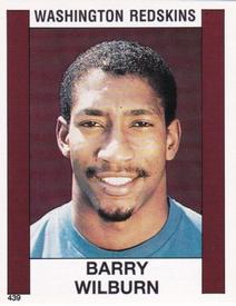 1988 Panini Stickers #439 Barry Wilburn Front
