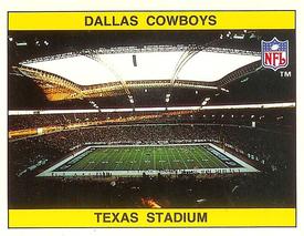 1988 Panini Stickers #262 Dallas Cowboys Helmet Back