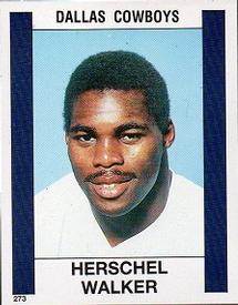 1988 Panini Stickers #273 Herschel Walker Front