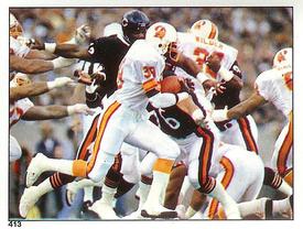 1988 Panini Stickers #413 Tampa Bay Buccaneers Action Front