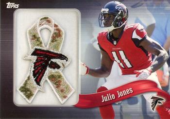 2013 Topps - Ribbons Camo Team Logo #PR-JJ Julio Jones Front
