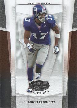 2007 Leaf Certified Materials #8 Plaxico Burress Front
