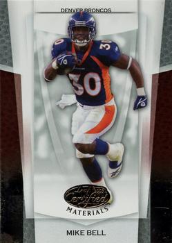 2007 Leaf Certified Materials #138 Mike Bell Front