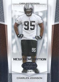 2007 Leaf Certified Materials #156 Charles Johnson Front
