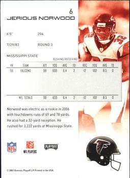 2007 Playoff NFL Playoffs #6 Jerious Norwood Back