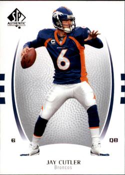2007 SP Authentic #45 Jay Cutler Front