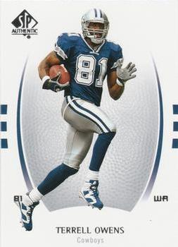 2007 SP Authentic #88 Terrell Owens Front