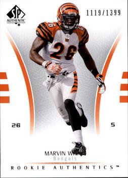 2007 SP Authentic #117 Marvin White Front