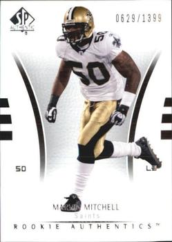 2007 SP Authentic #148 Marvin Mitchell Front